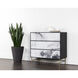 Cordero Black / Antique Brass Dresser